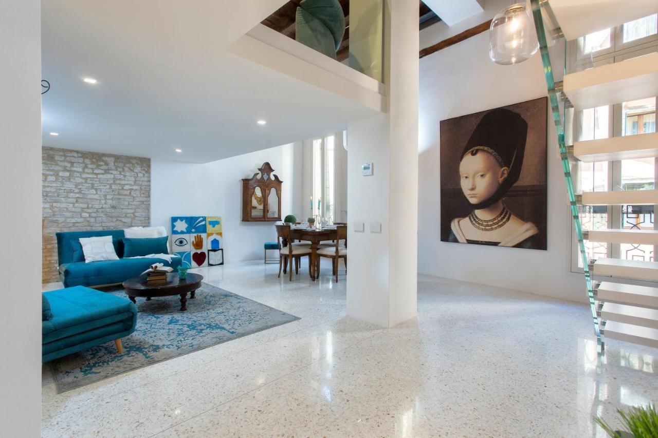 Italiahaus - Ca' Olivo Loft With Canal View In Rialto Venice Lejlighed Eksteriør billede